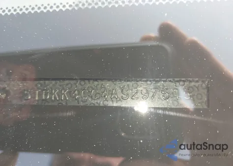 2010 Toyota Sienna Ce from USA, damaged, VIN 5TDKK4CC4AS297515